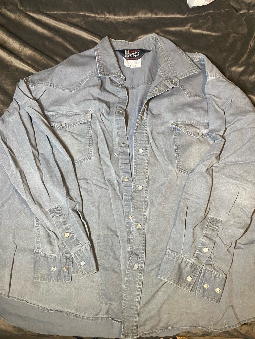 Men's Light Gray Shirt Jacket by